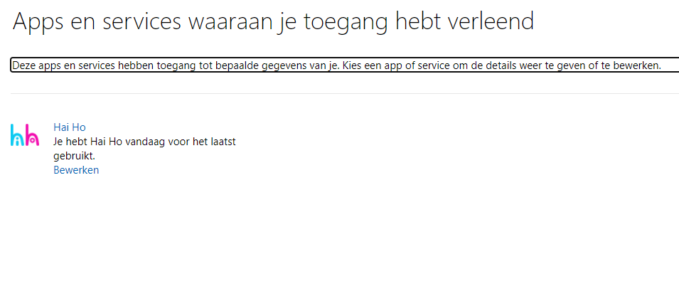 Beheer apps