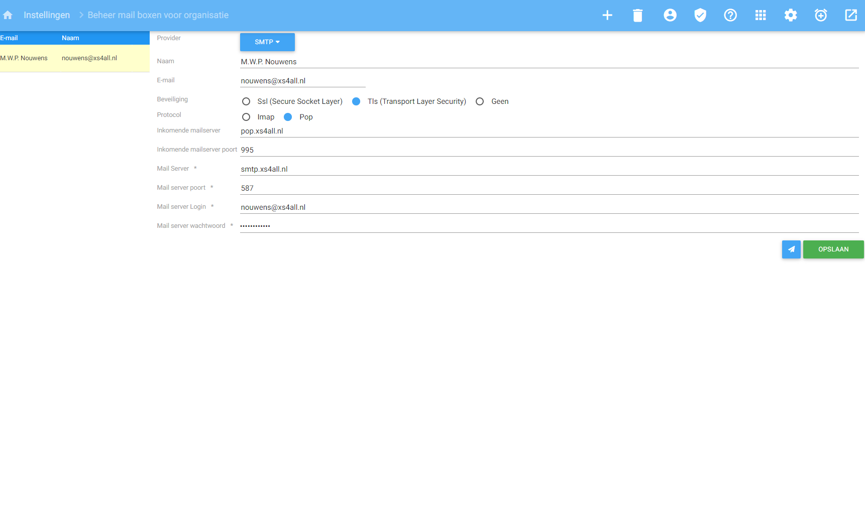 Smtp Settings